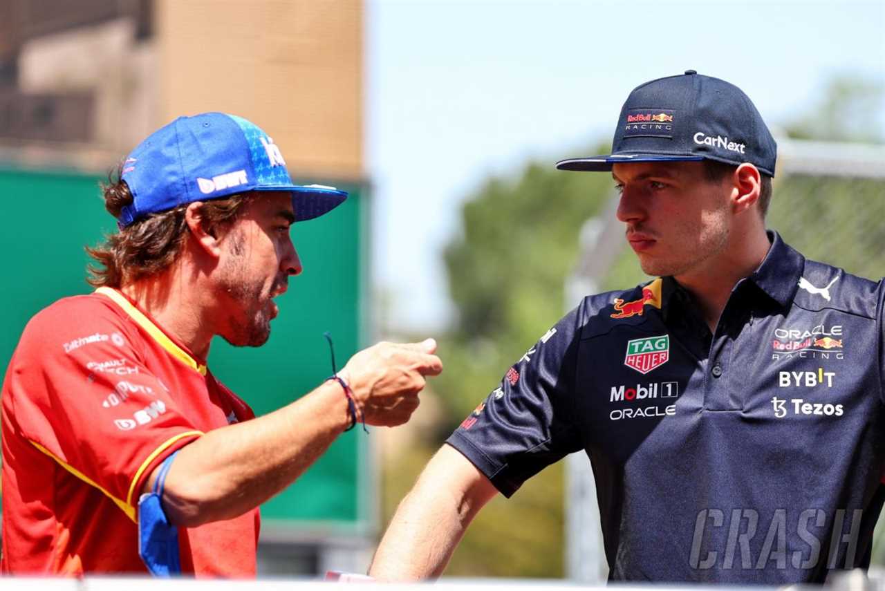 F1 Singapore GP: Fernando Alonso on Max Verstappen – “I was also 26 with those stats, still the same at 40!”  |  F1