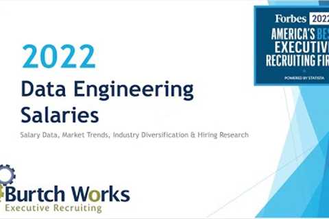 2022 Data Engineering Salaries, Trends, and Data | The Burtch Works Salary Report