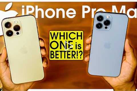 WHICH IS BETTER!? iPhone 14 Pro Max vs iPhone 13 Pro Max Review BRUTALLY HONEST