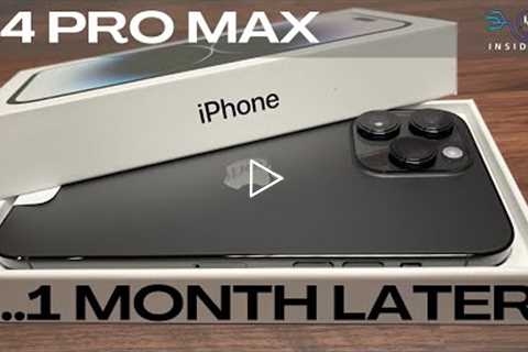 A closer look at the iPhone 14 Pro Max.. 1 Month later