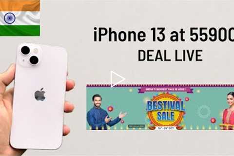 iPhone 13 at 55990 | Bestival Sale | Jio Mart | Diwali sale #giveaway