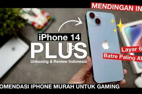 INI BARU WORTH IT!!🔥 iPhone 14 Plus Unboxing Indonesia