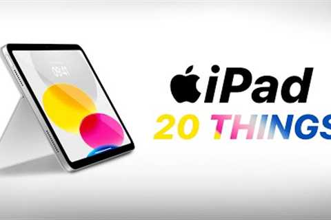 NEW iPad (2022) - 20 Things You NEED to KNOW!