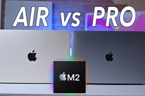 M2 MacBook Air VS 13” MacBook Pro: Thermal Throttling A Non-Issue?!