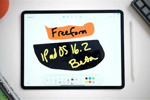 Apple''''s Freeform App Hands-On | iPadOS 16.2 Beta