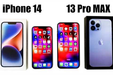 iPhone 14 vs iPhone 13 PRO MAX SPEED TEST