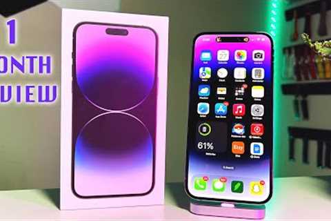 Apple iPhone 14 Pro Max | 1 Month Review | Unboxing | Dynamic Island is a GAMECHANGER!!!