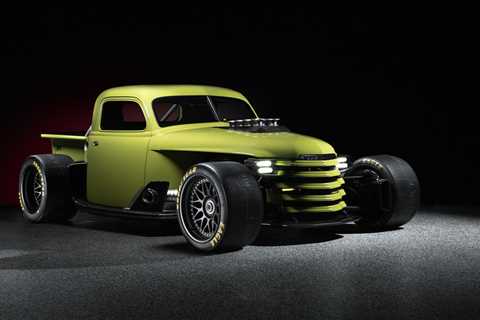 The Ringbrothers 1948 Chevrolet Loadmaster Is Enyo Face at SEMA 2022