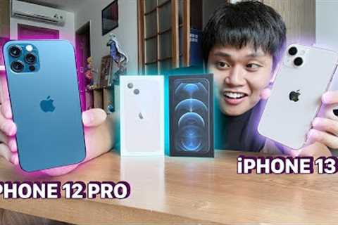 SO SÁNH iPHONE 12 PRO & iPHONE 13: MUA iPHONE 12 PRO GIẢM GIÁ HAY iPHONE 13 MỚI???