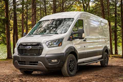 The 2023 Ford Transit Trail Is an Upfitter-Ready Adventure Camper Van