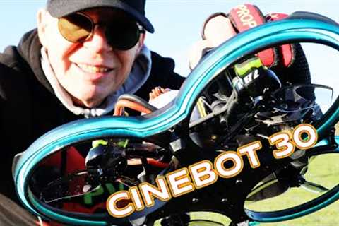 GEPRC Cinebot30 is the new standard in FPV Cinewhoops