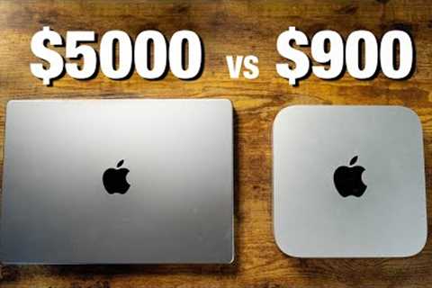 MacBook Pro M1 MAX vs $900 Mac Mini