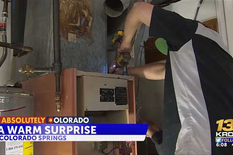 Local Veteran surprised with a new furnace in honor of Veterans Day