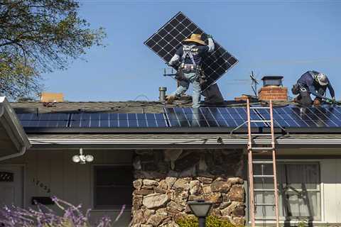 California pushes a new plan cutting rooftop solar incentives