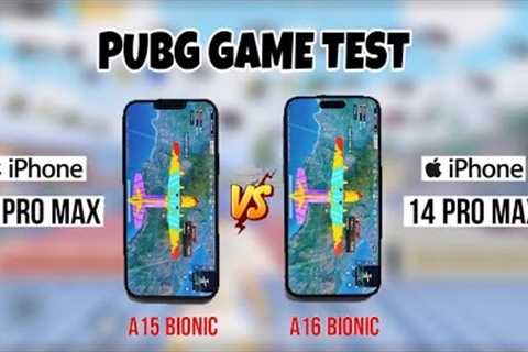 iPhone 13 Pro Max vs iPhone 14 Pro Max Pubg Game Test😍Pubg Mobile