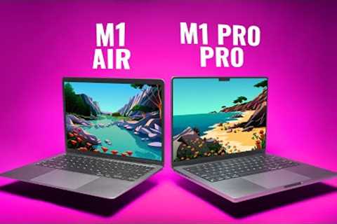 WHY PAY TWICE THE PRICE? M1 MacBook Air vs 14” MacBook Pro M1 Pro