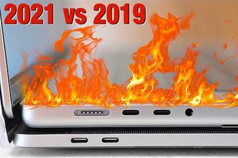 2021 M1 Max MacBook Pro Review (vs 2019 Intel)