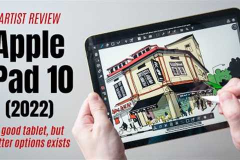 Apple iPad 10 (2022) artist review