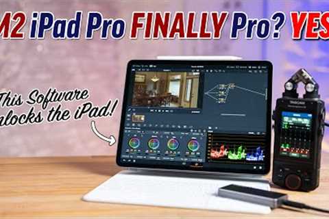 They DID What APPLE Refused! - M2 iPad Pro with Resolve 18!