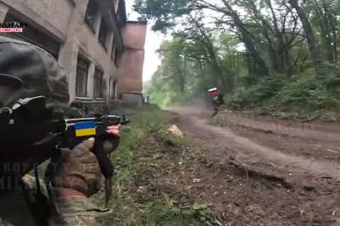 GoPro Footage!! Ukrainian 92nd brigade destroy hundreds of Russian troops on the front line Bakhmut