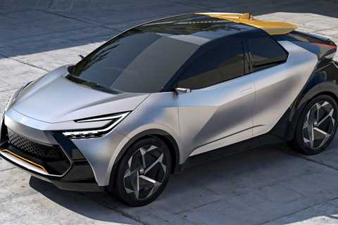 Next-Gen Toyota C-HR SUV Previewed With Spicy New European Hybrid Concept