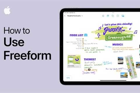 How to use Freeform | Apple Support