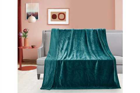 Basic Stable Fleece Throw Teal for $60