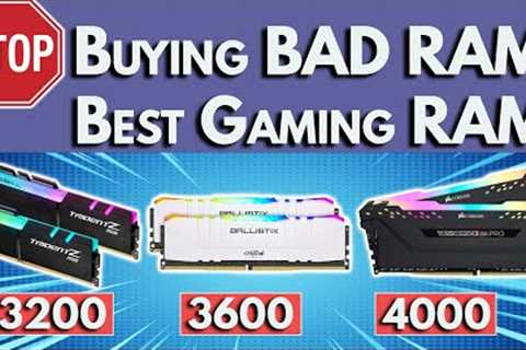 🛑STOP🛑 Buying Bad RAM! Best Ram for PC Gaming 2022 | DDR4 vs DDR5 Gaming