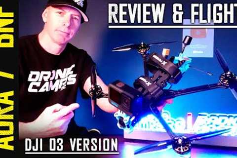 BEST Long Range Fpv Drone? - NEW FOXEER AURA 7 BNF with DJI 03 - Review & Flights