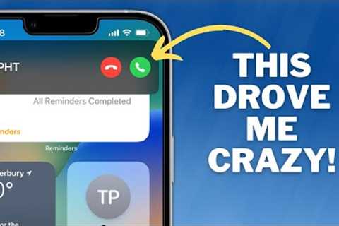 How to fix 10 ANNOYING iPhone issues!