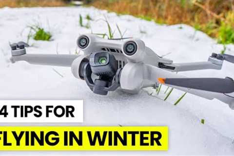 14 Tips On How To Fly A Drone In Snow & Cold Temperatures | DJI Mini 3 Pro Winter Flying Tips