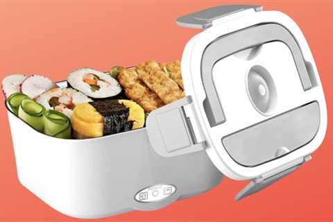 The Xinzokyc Electric Lunch Box is on sale at Amazon