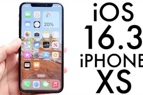iOS 16.3 On iPhone XS! (Review)