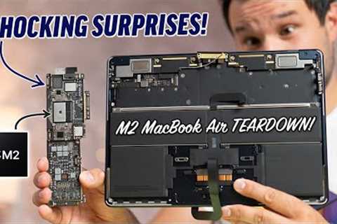 M2 MacBook Air Teardown: Apple''s SECRET Revealed (& SSD)