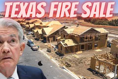 New Home Liquidation Sale In Texas | This is CRAZY