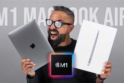 NEW M1 MacBook Air UNBOXING and First Impressions!