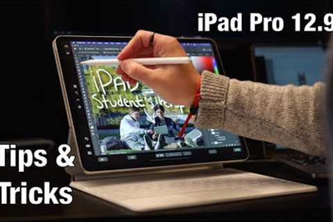 How to use 12.9 iPad Pro M2 + Tips/Tricks!