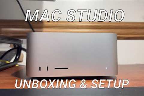 Mac Studio (Early 2022) Unboxing & Setup - Apple''s Best Mac