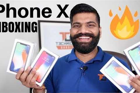 iPhone X Unboxing & First Look + Small Giveaway 🔥 🔥 🔥