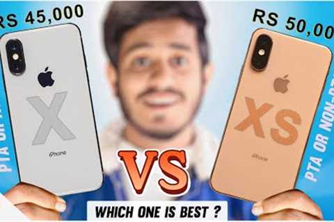 iPhone X vs iPhone XS in 2023 & Price in Pakistan | Second Hand Konsa Lia Jaye ? ( (HINDI)