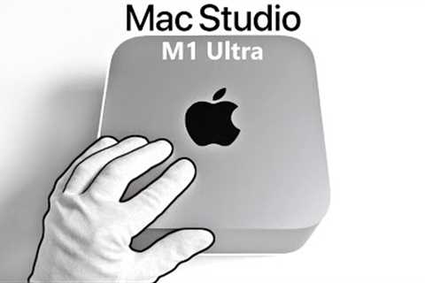 The Mac Studio Unboxing - Apple M1 Ultra Gaming! (Fortnite, Minecraft, Black Ops 3)