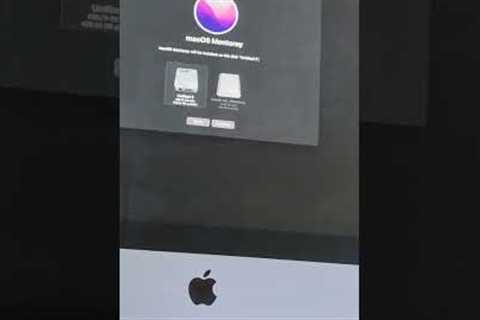 i Mac macOS installation #imac #apple #shorts