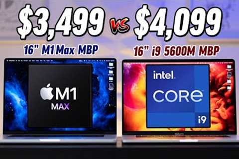 M1 Max vs Intel 16 MacBook Pro: Just Benchmark Madness!