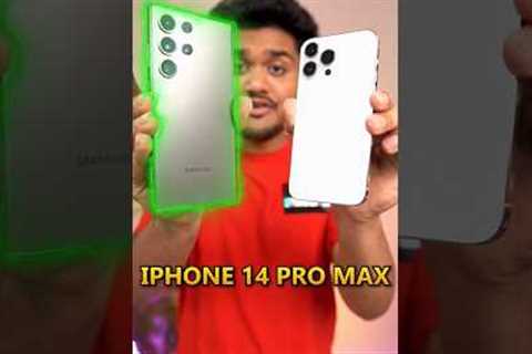 S23 Ultra vs iPhone 14 Pro Max Camera Comparison (Photos) #shorts