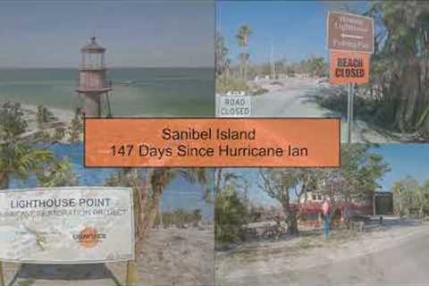 Sanibel Island  Drone and GoPro Views, 147 Days After Hurricane Ian