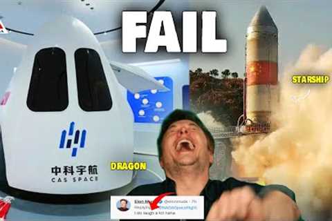 Disaster! China''s desperate attempt to COPY all SpaceX Rockets, making laugh at Elon Musk