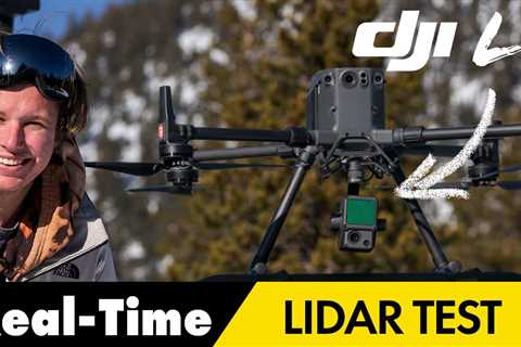 New DJI Zenmuse L1 LiDAR – Real-Time 3D data Review