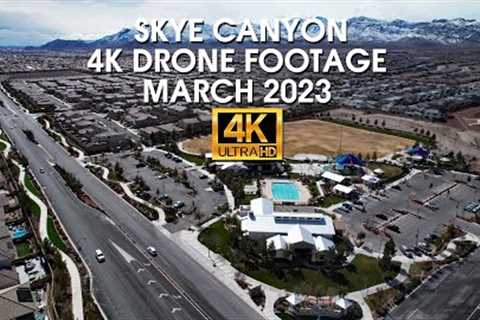 Skye Canyon 4K Drone Footage March 2023