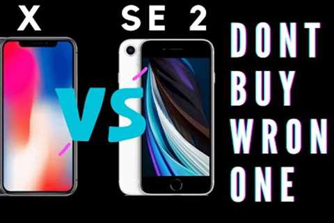 iPhone SE 2 vs iPhone X in 2023 - Don''t buy the wrong one!