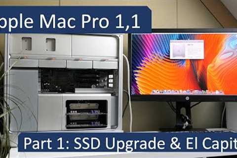 Apple Mac Pro 1,1 - Undesired but fun - Part 1